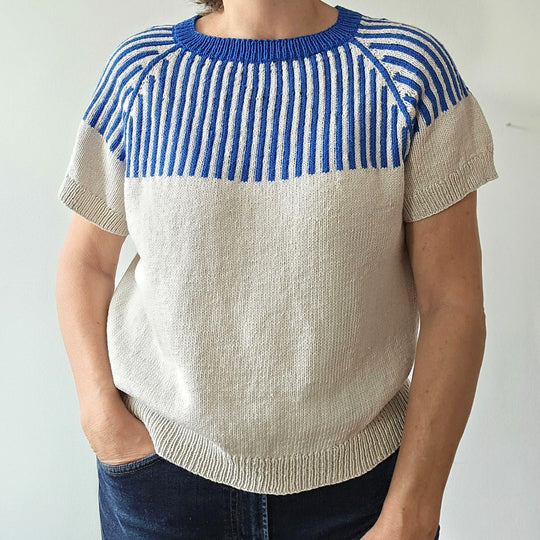 Blå Linjer – T-shirt