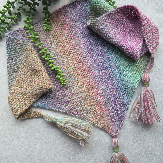

Magic Moss Stitch - Scarf
1