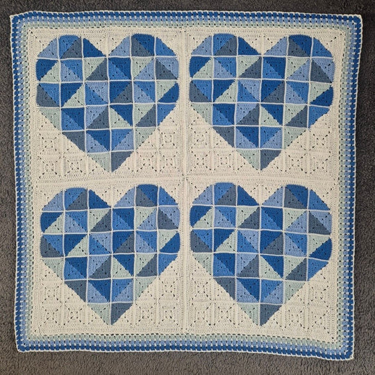 Love for Squares - Blanket