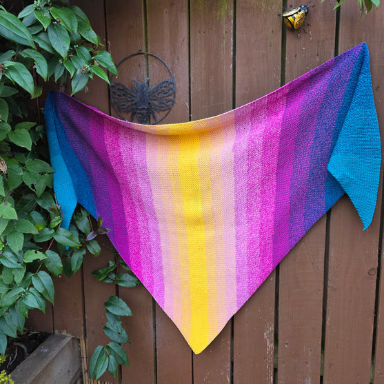 

Magic Moss Stitch - Shawl
2
