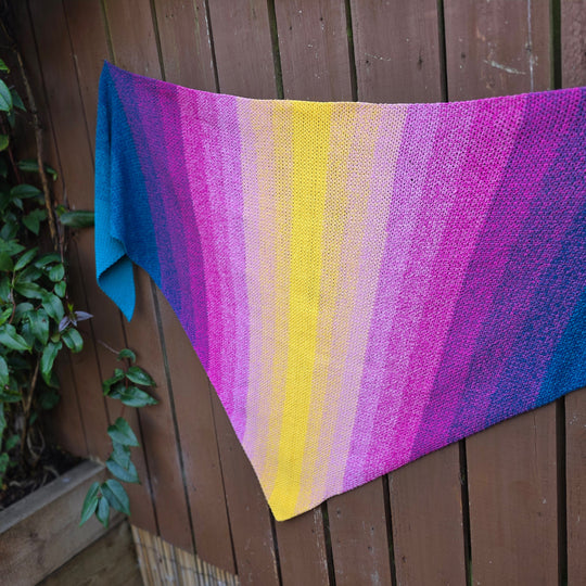 Magic Moss Stitch - Shawl