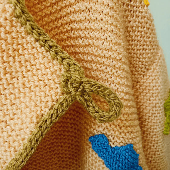 

Applique Jacket - Children’s Cardigan
5