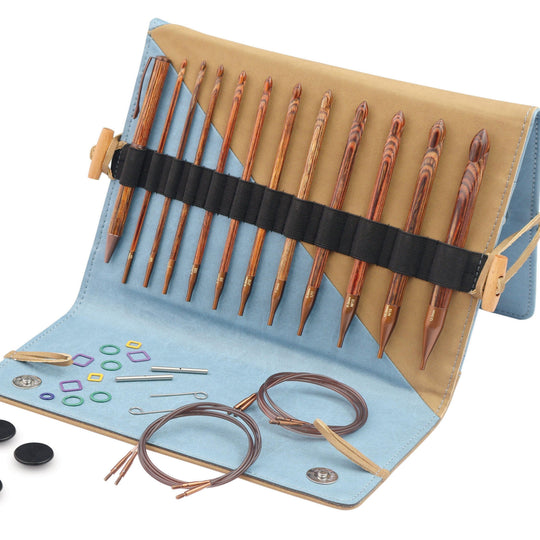 Ginger - Interchangeable Afghan/Tunisian Crochet Hook Set - KnitPro