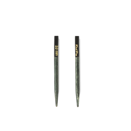

Aiguilles Circulaires Interchangeables extra courtes DENIM - KnitPro
4
