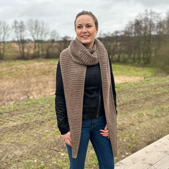 Simple Big Scarf