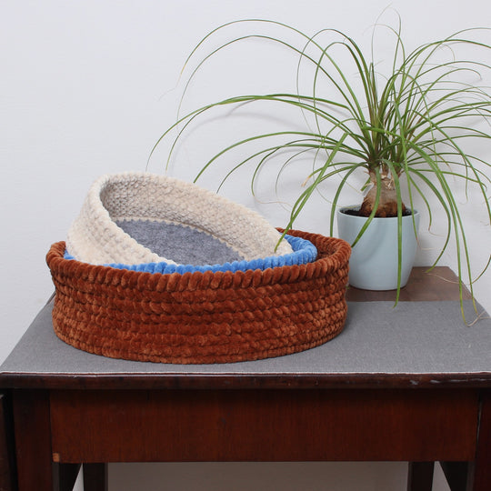Softside - Baskets with felt base
