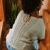 

Floreale Top - Lace Back Tee
2