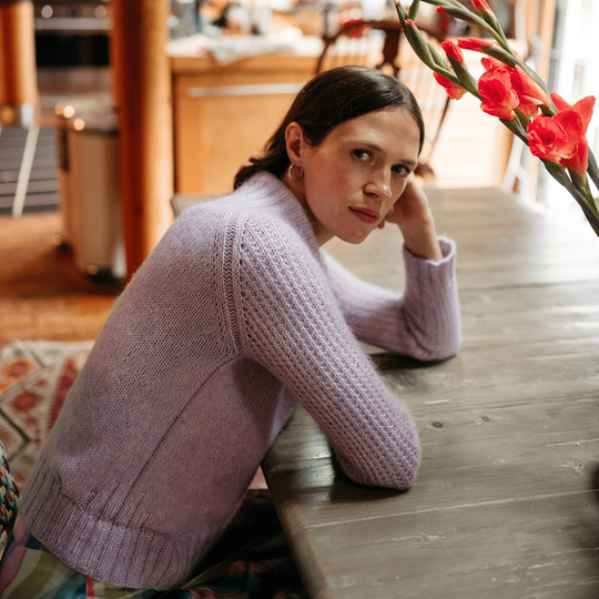 Jacaranda - Raglan Pullover