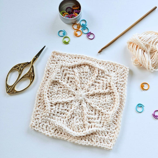 Compass Rose - West - Granny Square