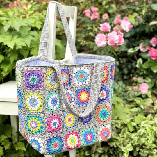 Flower Square - Bag