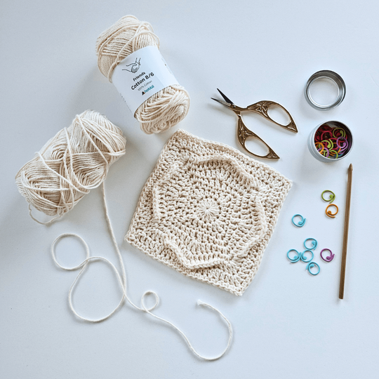 Compass Rose - North - Granny Square