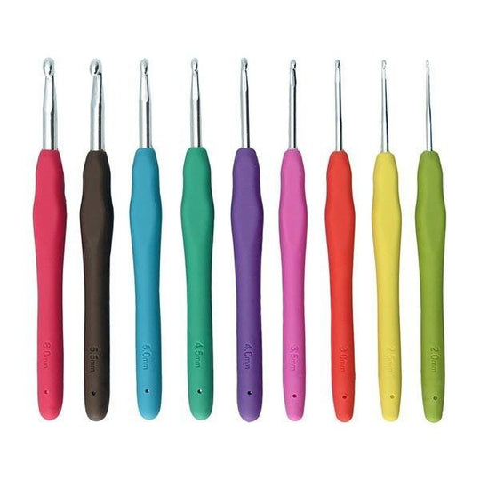 Set de crochets Easy Touch - 9 tailles - Hobbii