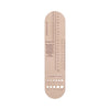 

Sock Ruler with Needle Gauge - Villy Jensen
1