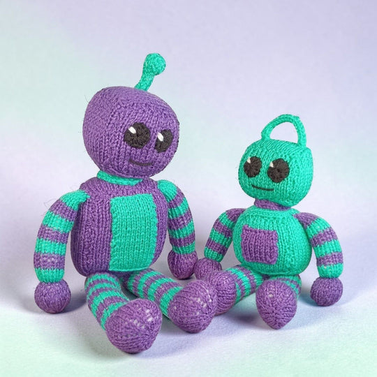 Widget and Bolt the robots