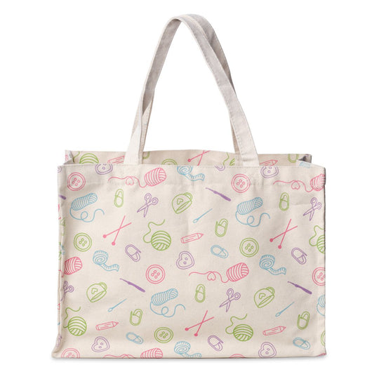 Canvas Drawstring Shopper - Hobbii