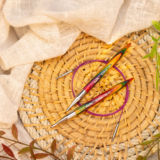 

Symfonie 2 Interchangeable Circular Needles - KnitPro
4