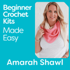 

Beginner Crochet Kit  - Amarah Shawl
1