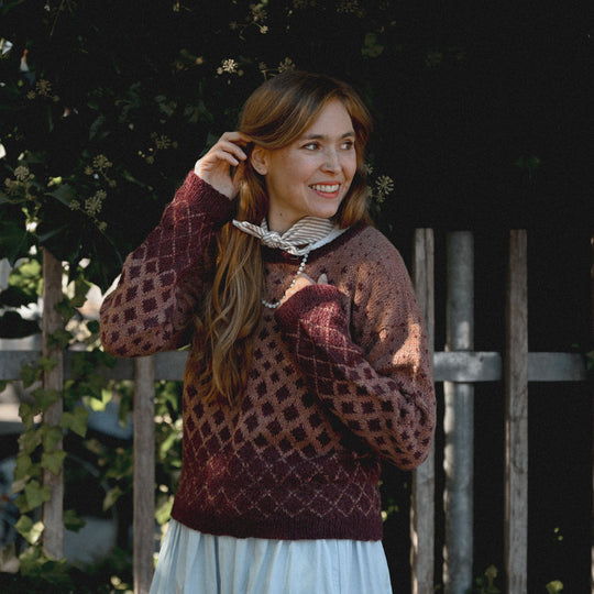 Maggie Rustic - Pull au point fantaisie