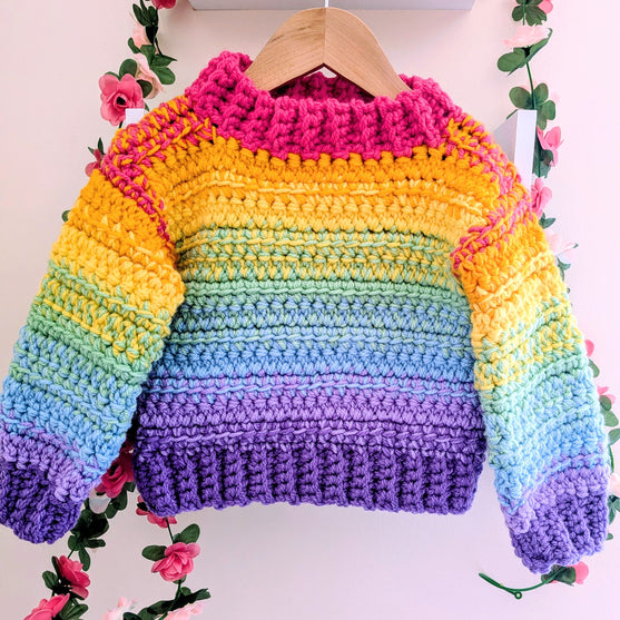 

Cosy Rainbow Jumper - Pull Enfant
1