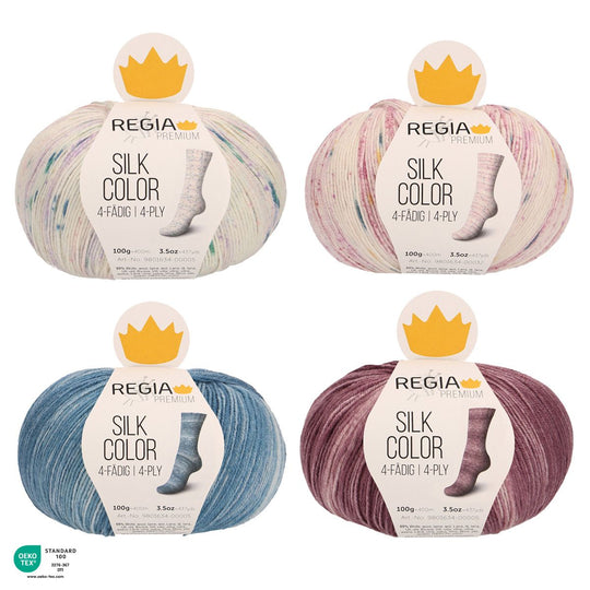 Regia Premium Silk Color 4-ply - Regia