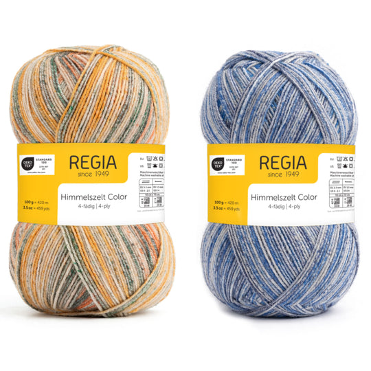 Regia 4-ply Color Himmelszelt (Edition Limitée) - Regia