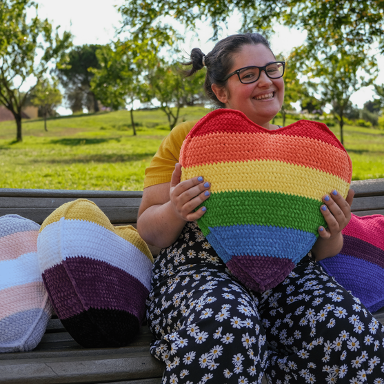 

Bisexual Pride - Heart Pillow
5