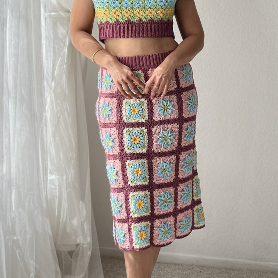 

SuperBloom Set - Blouse & Skirt
3