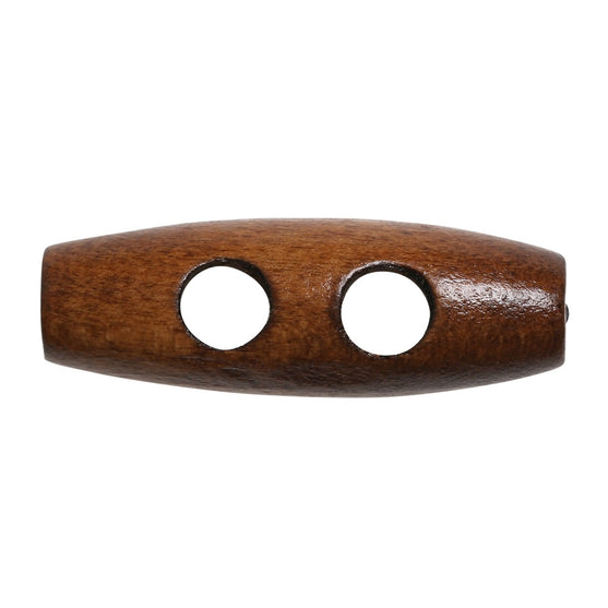 

Oblong Wooden Buttons - 35 mm (1.4 inches) - Go Handmade
5