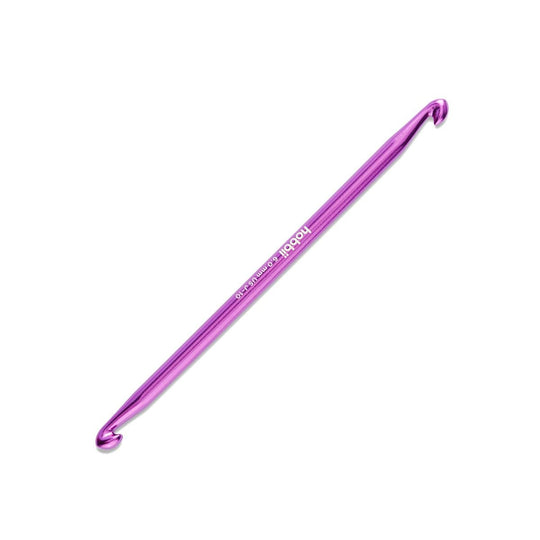 Alu Double Ended Tunisian Crochet Hook - 14 cm (5.5 in) - Hobbii