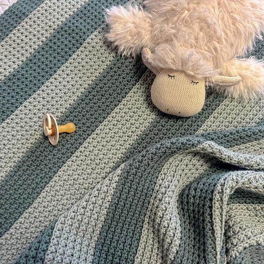 Grooved Baby Blanket
