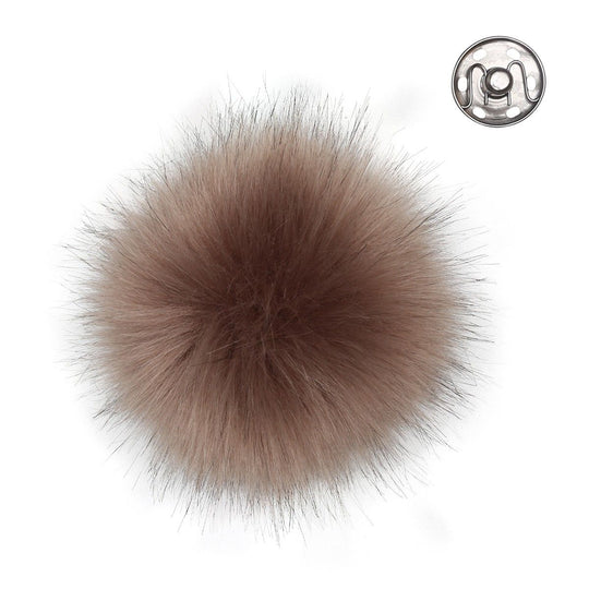 Pompon - Brun - Go Handmade