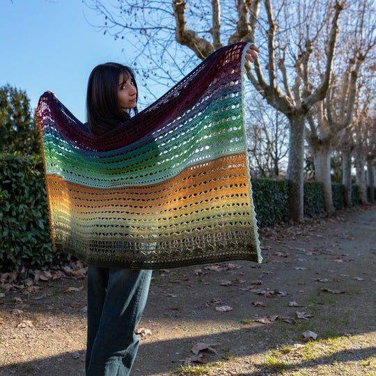 Starlit Forest - Shawl