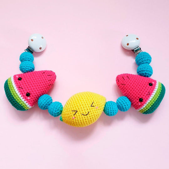Fruits Kawaii - Guirlande pour landau