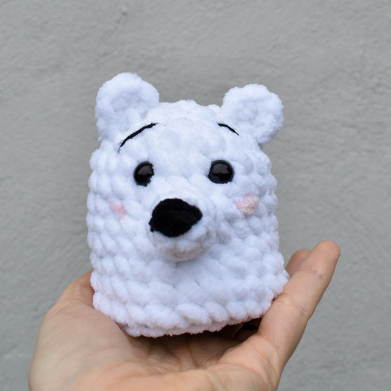 

Pingouin et ours polaire - Peluche réversible
5