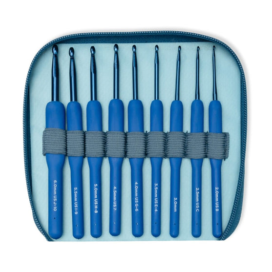 

Set de crochets Cosmo - 9 tailles - Indigo - Hobbii
1