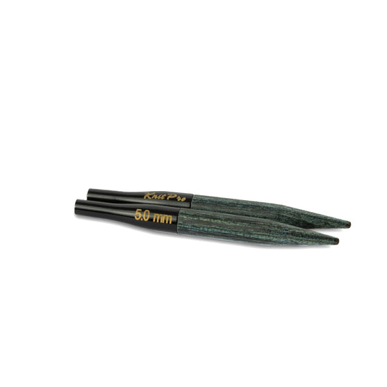 

Aiguilles Circulaires Interchangeables extra courtes DENIM - KnitPro
3