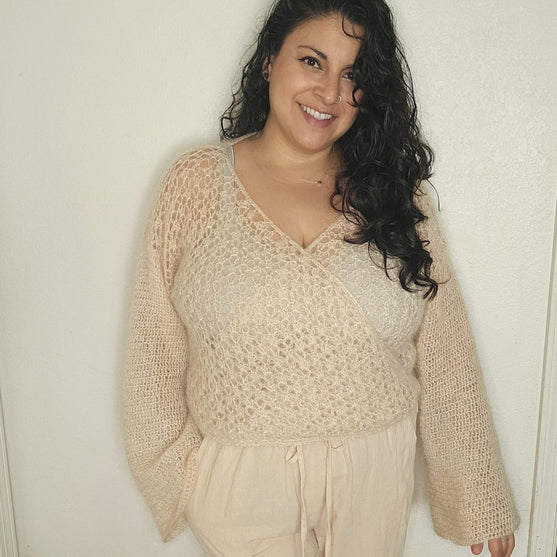 

Millie - Wrap Sweater
1