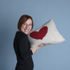 

Heart pillow
1