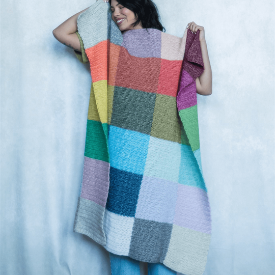 Simultaneous Contrast - Color Block Blanket