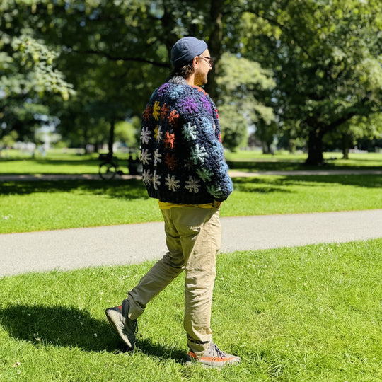 Mosaic Bloom - Granny Square Jacket