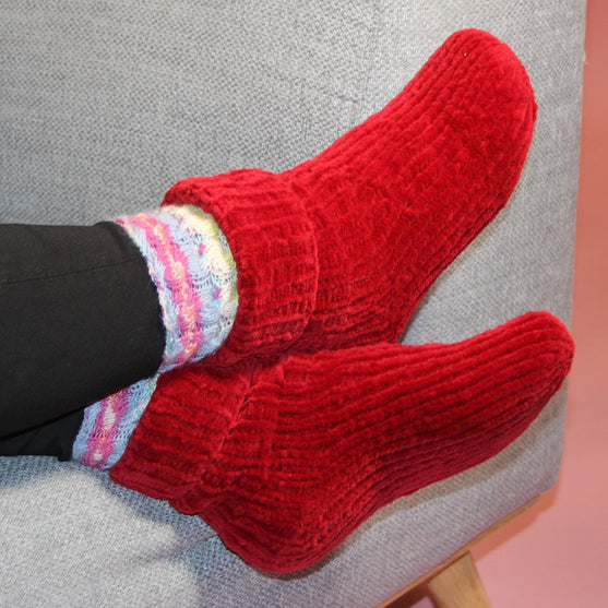 

Sofa Socks - Knitted Socks
1