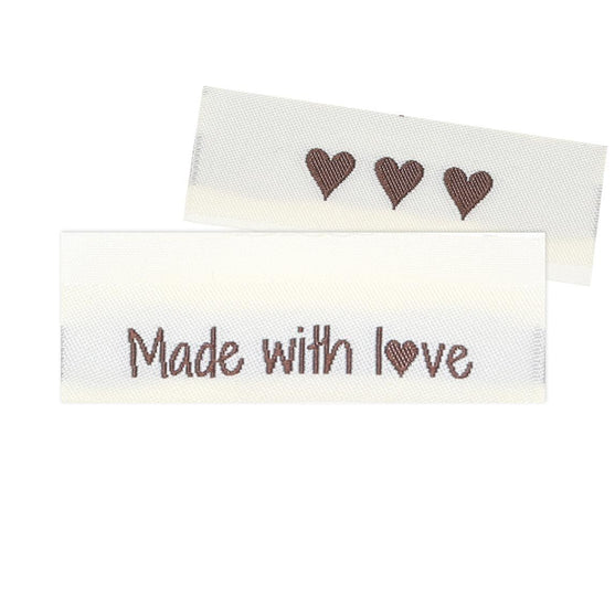 

10 Etiquettes - Made with love - Go Handmade
1