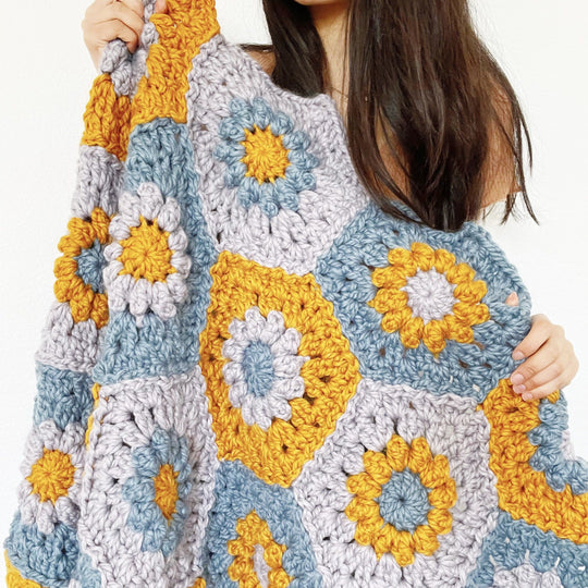 Oopsie Daisy Hexagon - Blanket