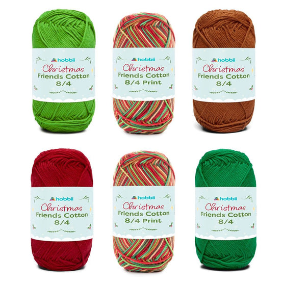 

Friends Cotton 8/4 Print Christmas Color Pack (Édition limitée) - Friends
1