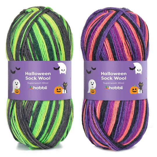 Halloween Sock Wool (Édition limitée) - Hobbii