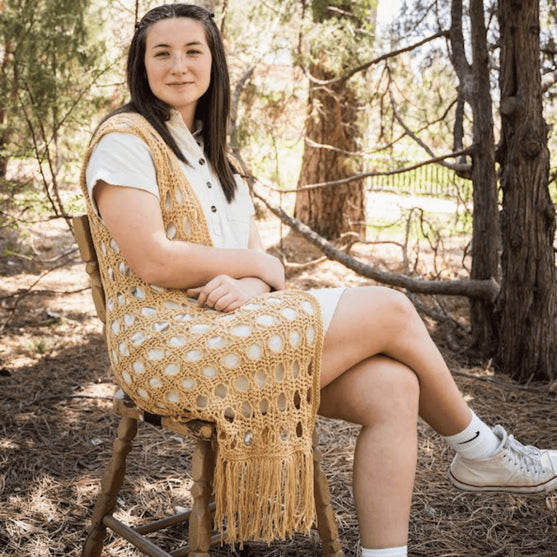 

Harlow - Boho Vest
3