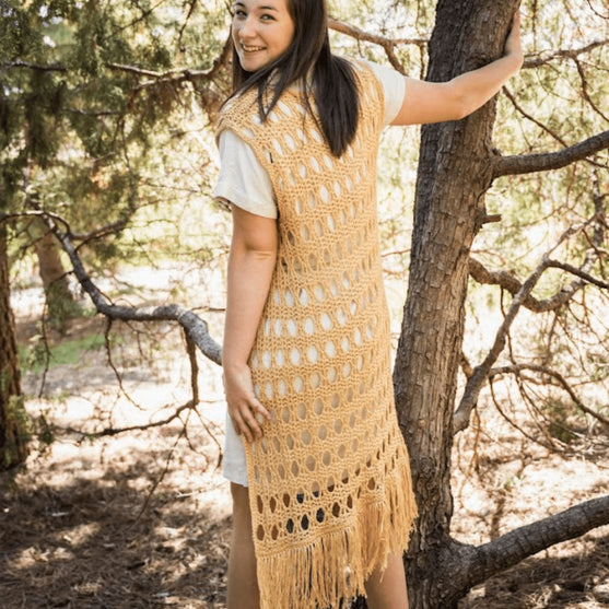 

Harlow - Boho Vest
1