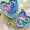

Heart baskets - Set of 3
2