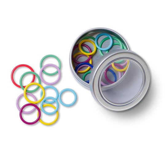 Metal Stitch Markers - Round - Hobbii