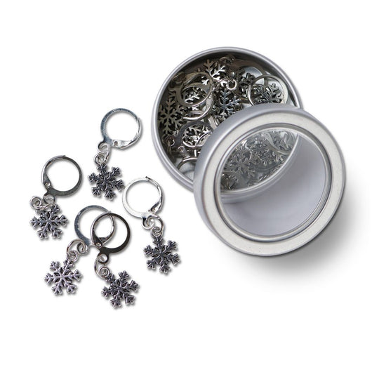 Stitch Markers - Snowflakes - Hobbii